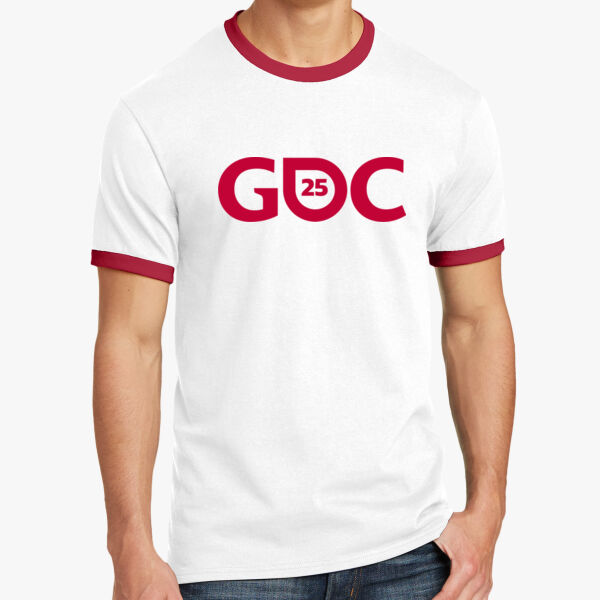 GDC'25 Ringer T-shirt Thumbnail