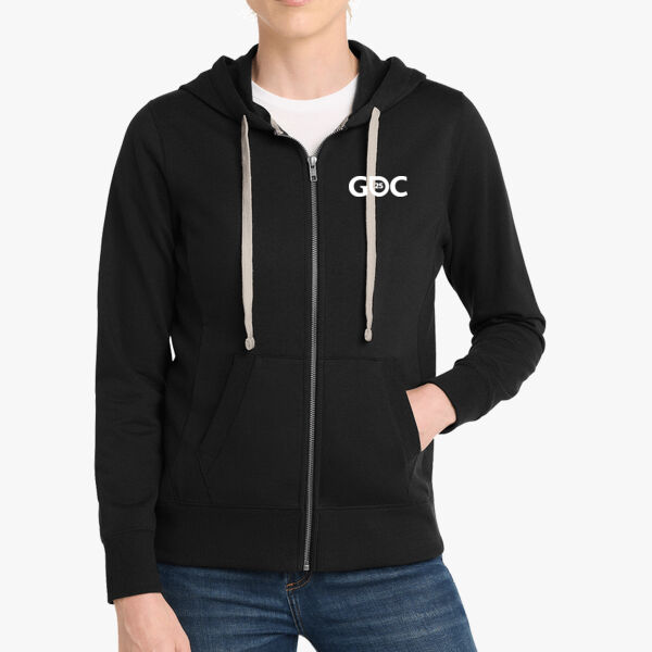 Ladies GDC'25 Full Zip Hoodie Thumbnail